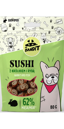 Przysmak sushi królik i...